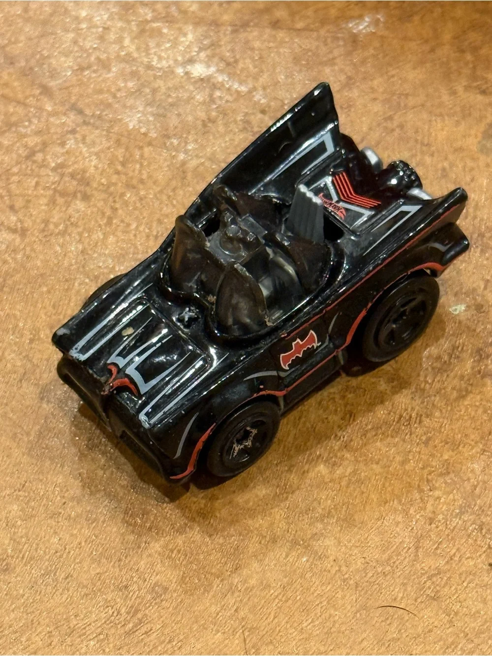2022 Hot Wheels Loose TOONED BATMOBILE #78/250 HW Batman 3/5 (Black)